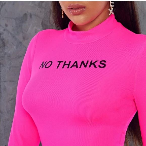 “No Thanks” top - Picture 2 of 5